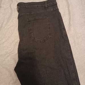 Women's plus size 20, high waist black jeans